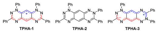 Zwitterionic Polyazaacenes